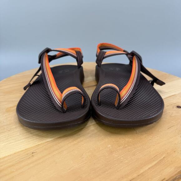 Chaco Bodhi Men's Size 12 Sandals Brown Toe Loop Strappy Buckle Adjustable Beach - Picture 2 of 9